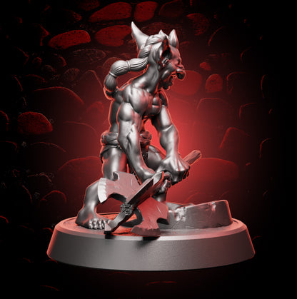 Goblin Fighter - Maces | Medium (1in)