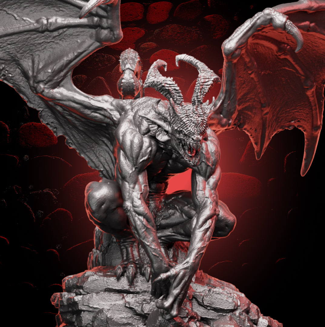 Winged Demon | Medium (1in)