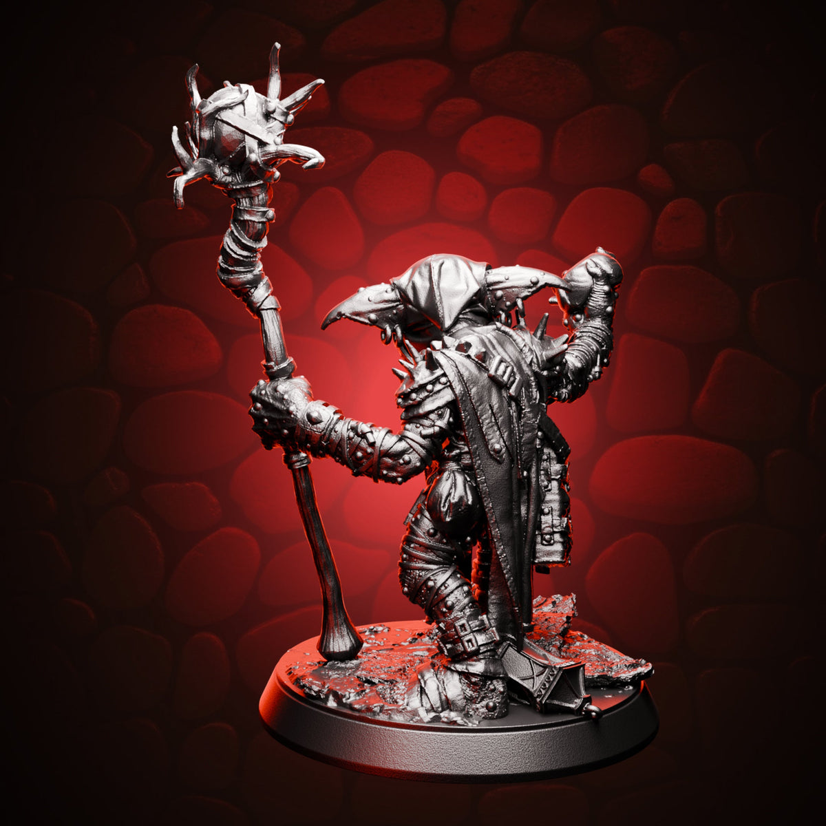Goblin Wizard, rear view