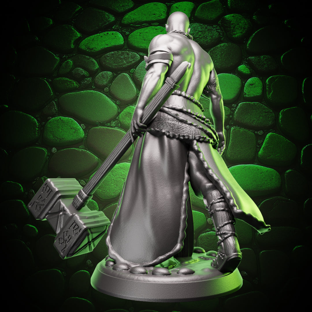 Goliath Barbarian - Warhammer, rear view