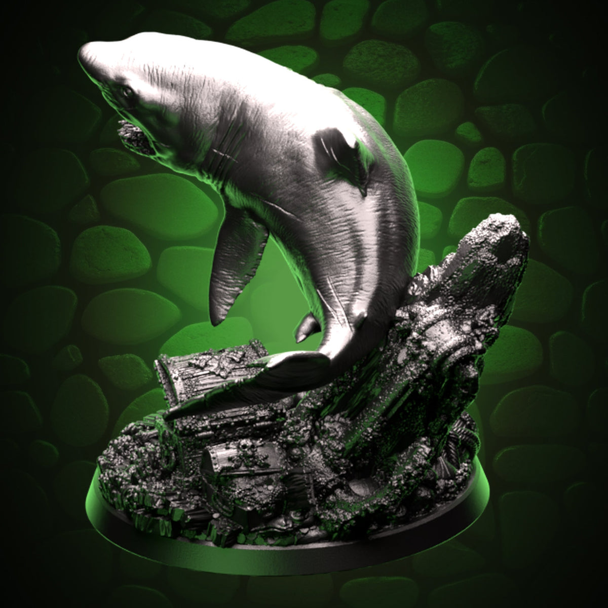 Great White Shark Topleft