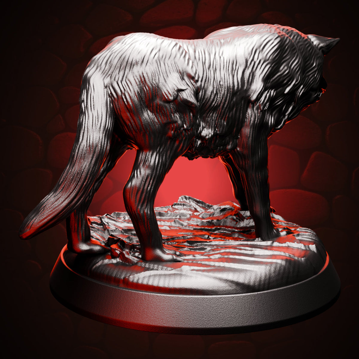 Grey Wolf, left view