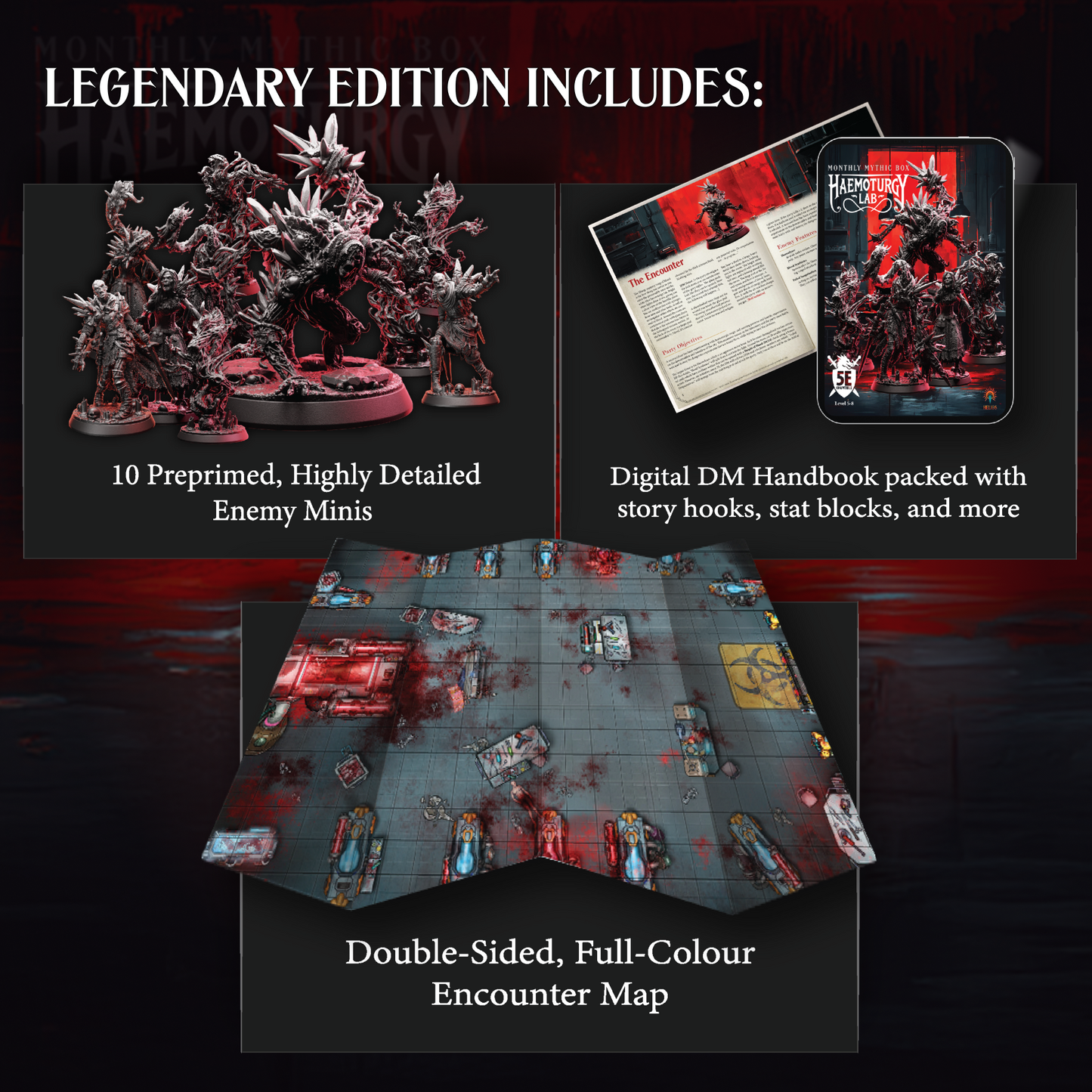 Haemoturgy Lab - Legendary Edition | 5e Ready to Run Combat Encounter