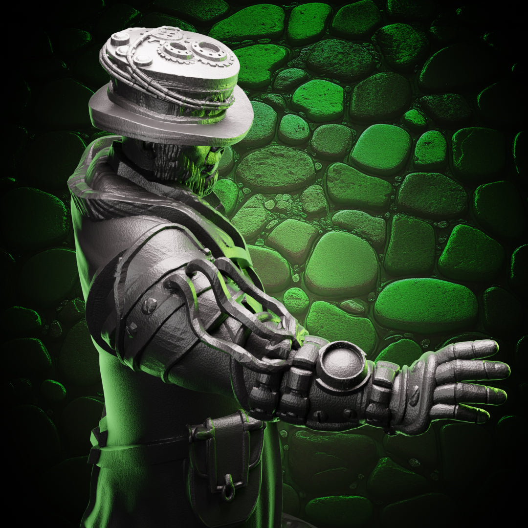 Half Orc Artificer - Magic Gauntlet