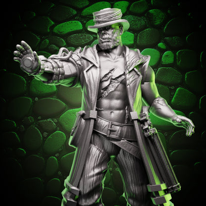 Half Orc Artificer - Magic Gauntlet