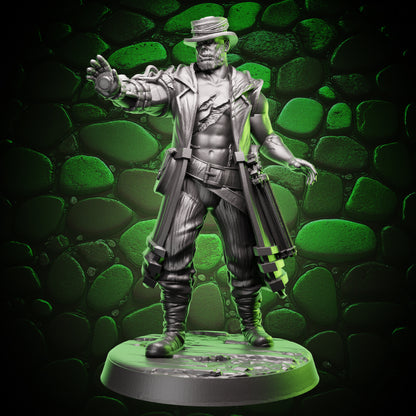 Half Orc Artificer - Magic Gauntlet