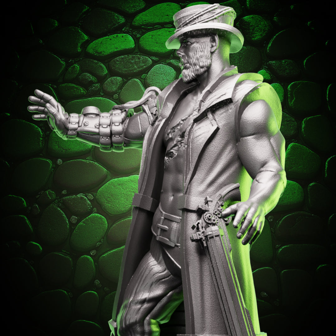 Half Orc Artificer - Magic Gauntlet