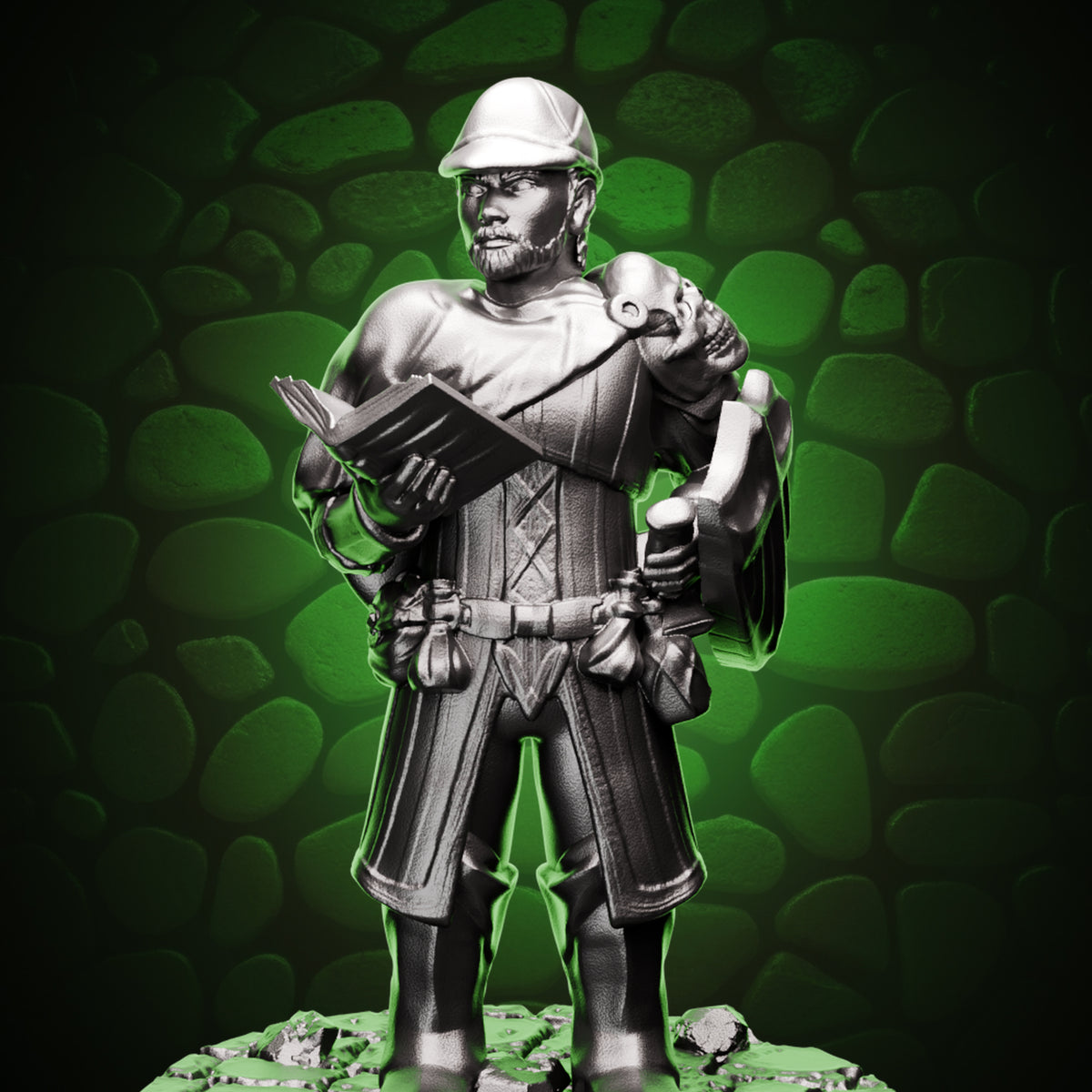 Halfling Cleric - Death Domain Cover