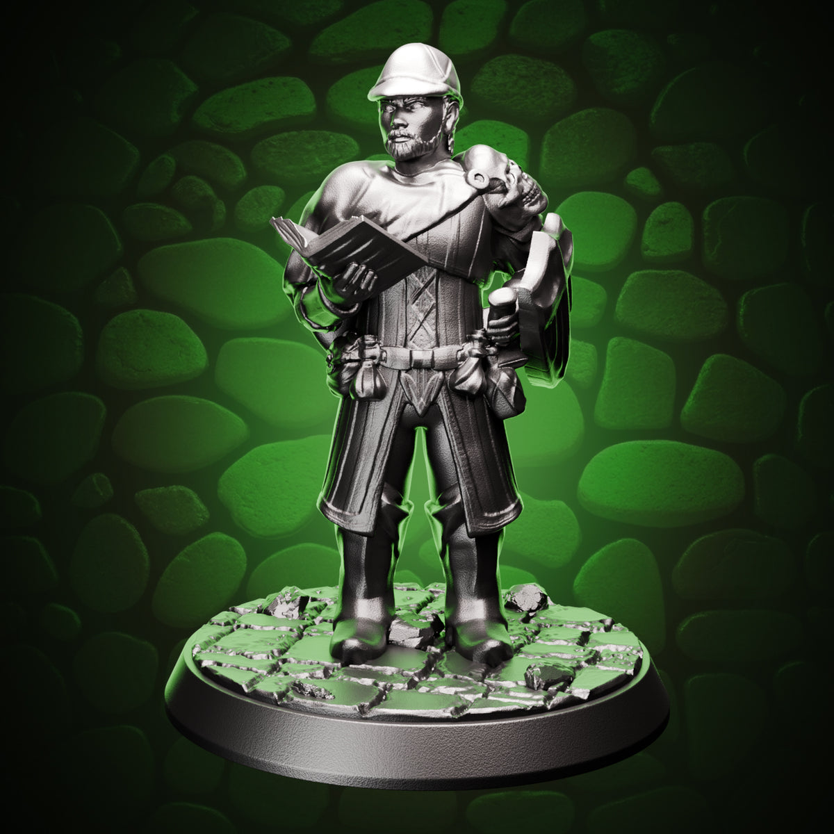 Halfling Cleric - Death Domain front