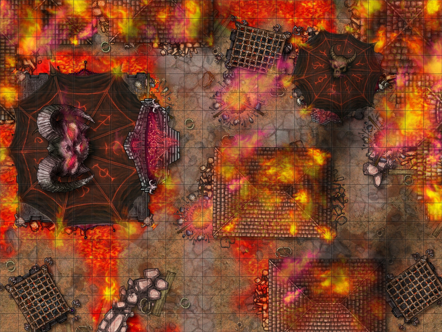Hordes of The Inferno | Mythic Box | 5e Combat Encounter