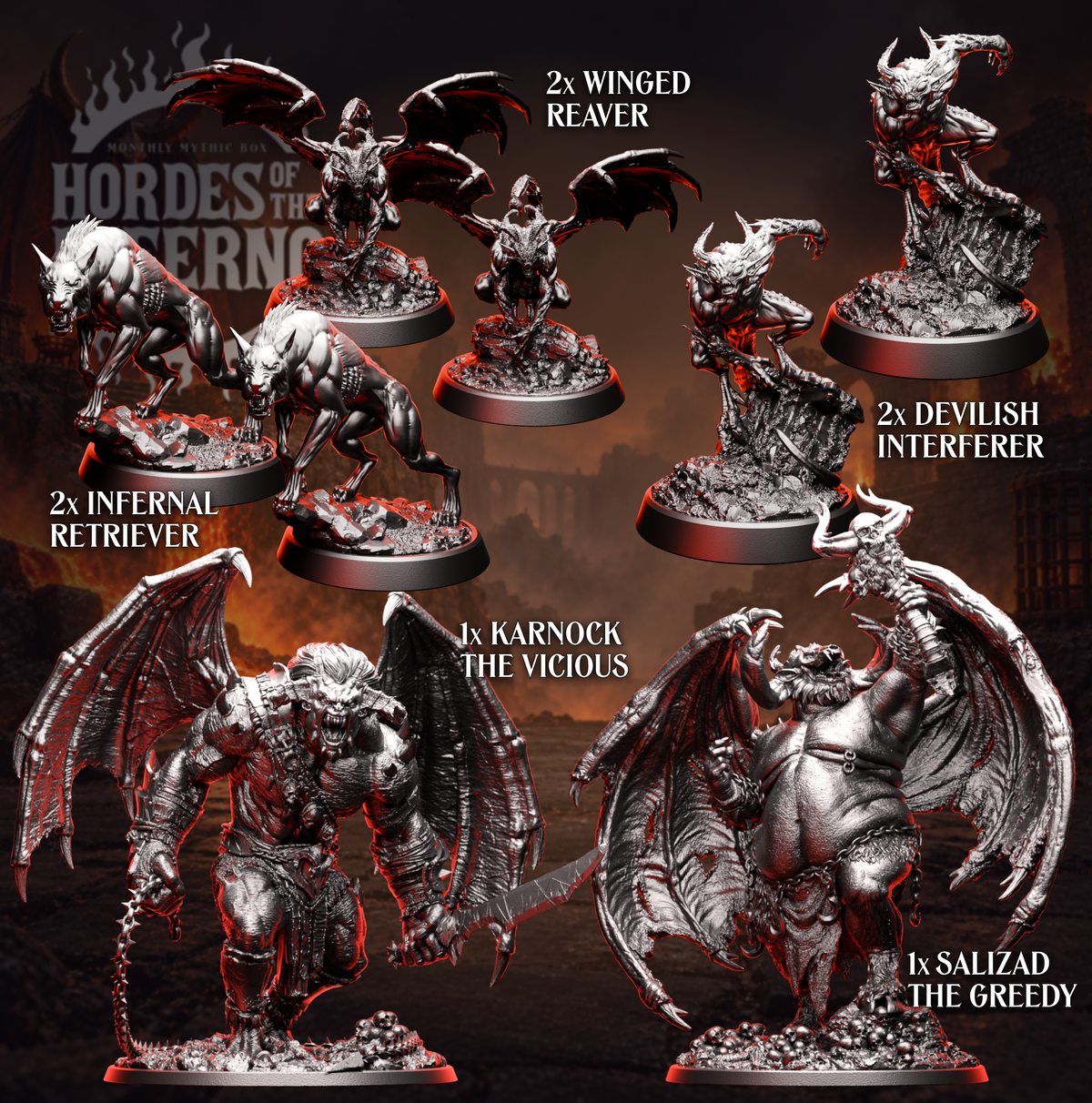 Hordes of The Inferno | 5e Ready to Run 5e Mythic Encounter