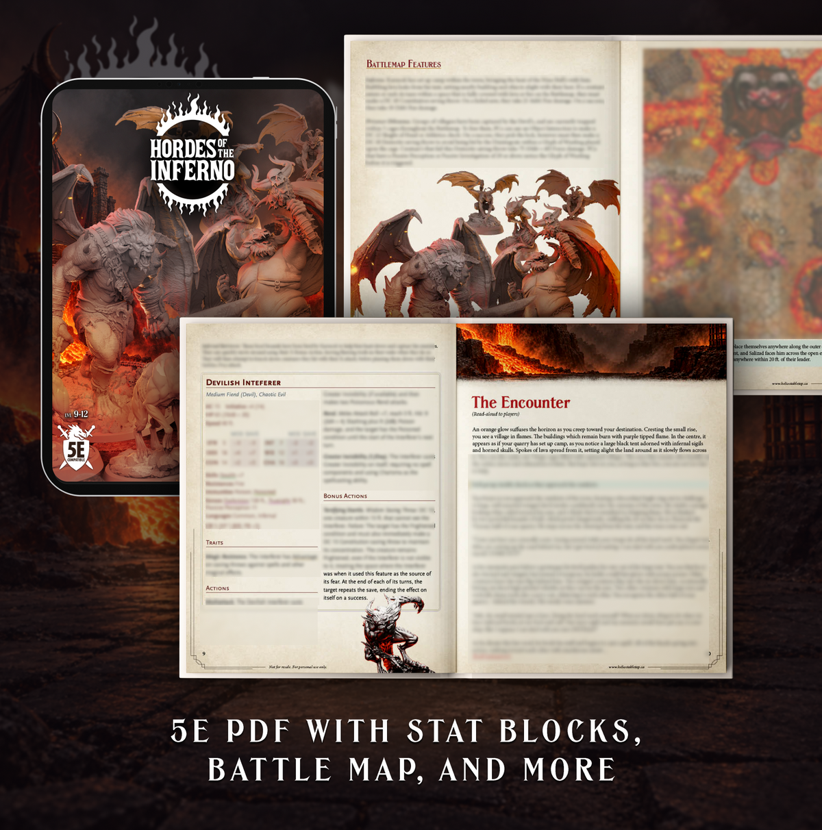 Hordes of The Inferno | 5e Ready to Run 5e Mythic Encounter