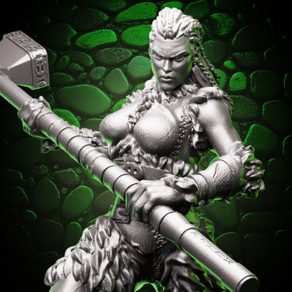 Human Barbarian - Fearsome
