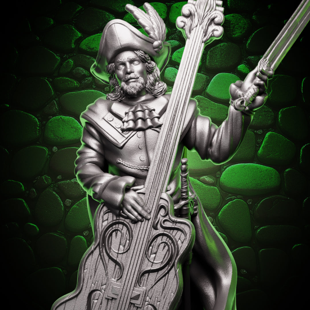 Human Bard - Viol