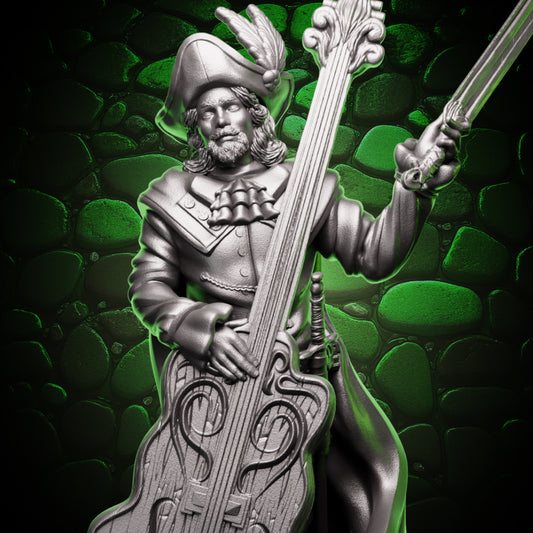 Human Bard - Viol