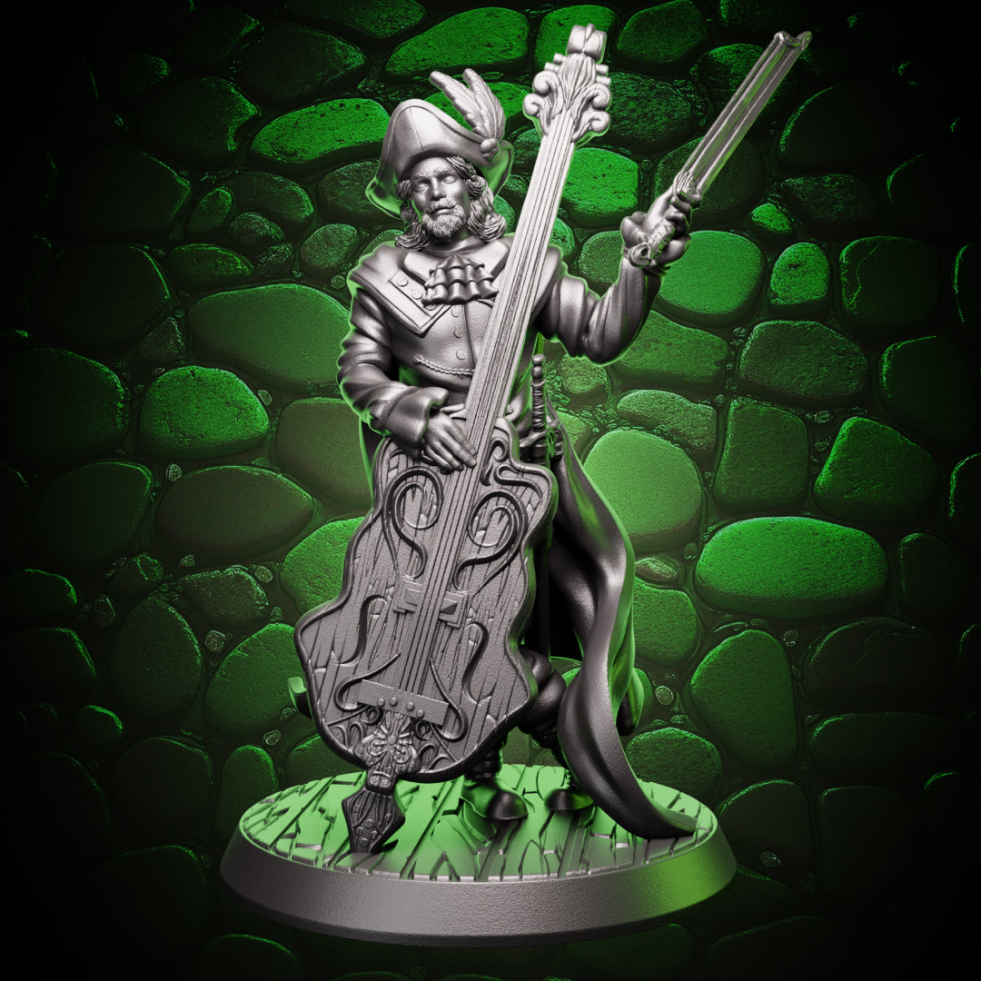 Human Bard - Viol