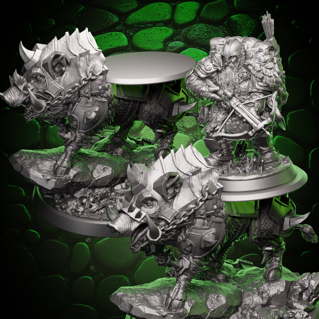 Armored Boar | Rider-Compatible Mount