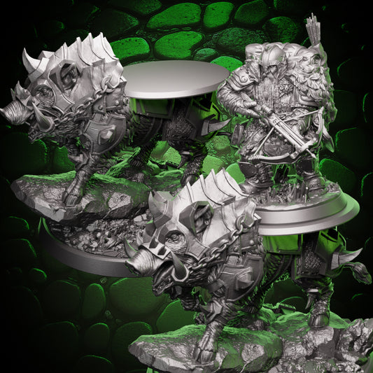 Armored Boar | Rider-Compatible Mount