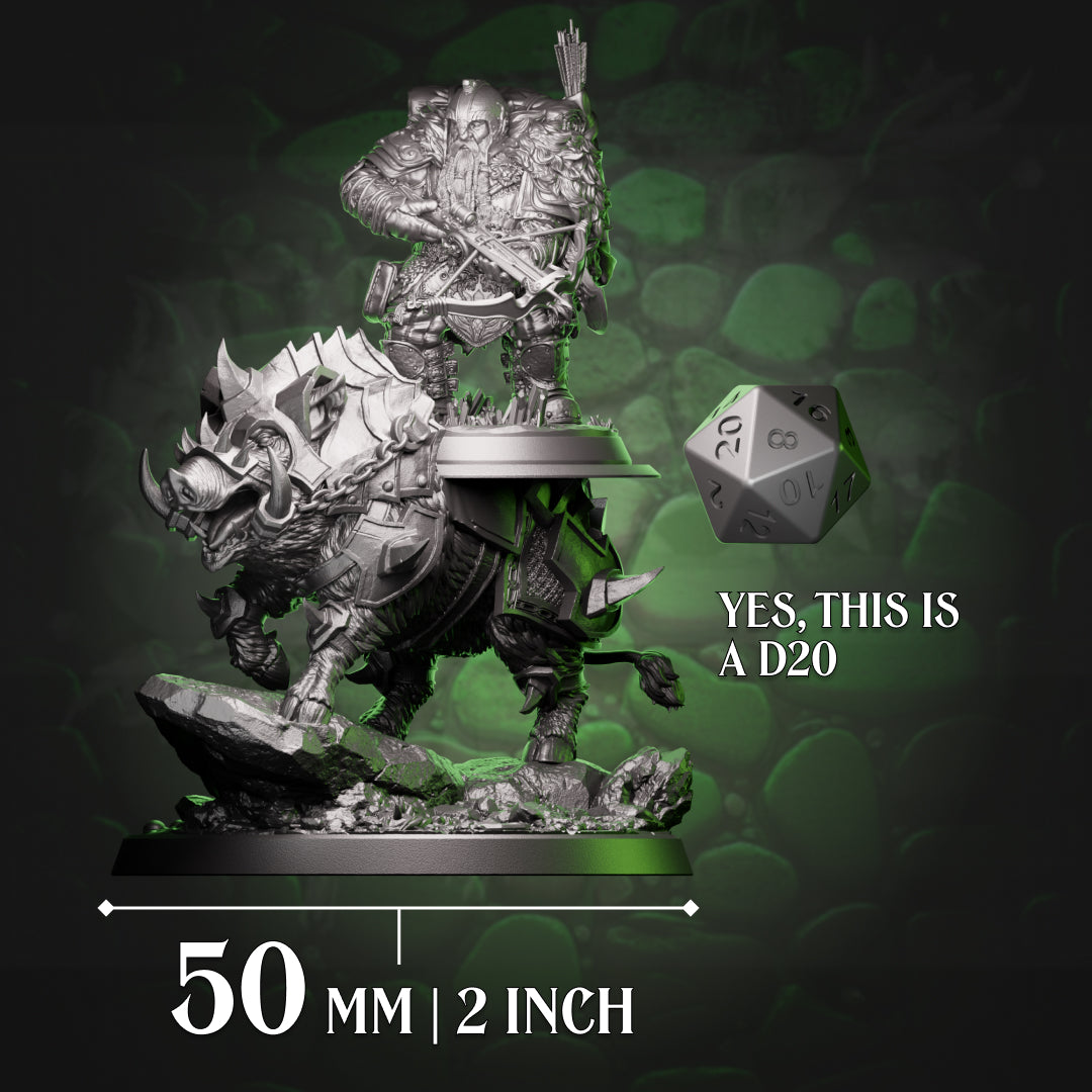 Armored Boar | Rider-Compatible Mount
