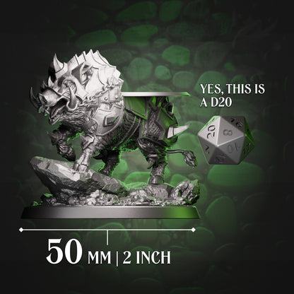 Armored Boar | Rider-Compatible Mount