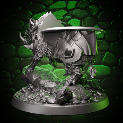 Armored Boar | Rider-Compatible Mount