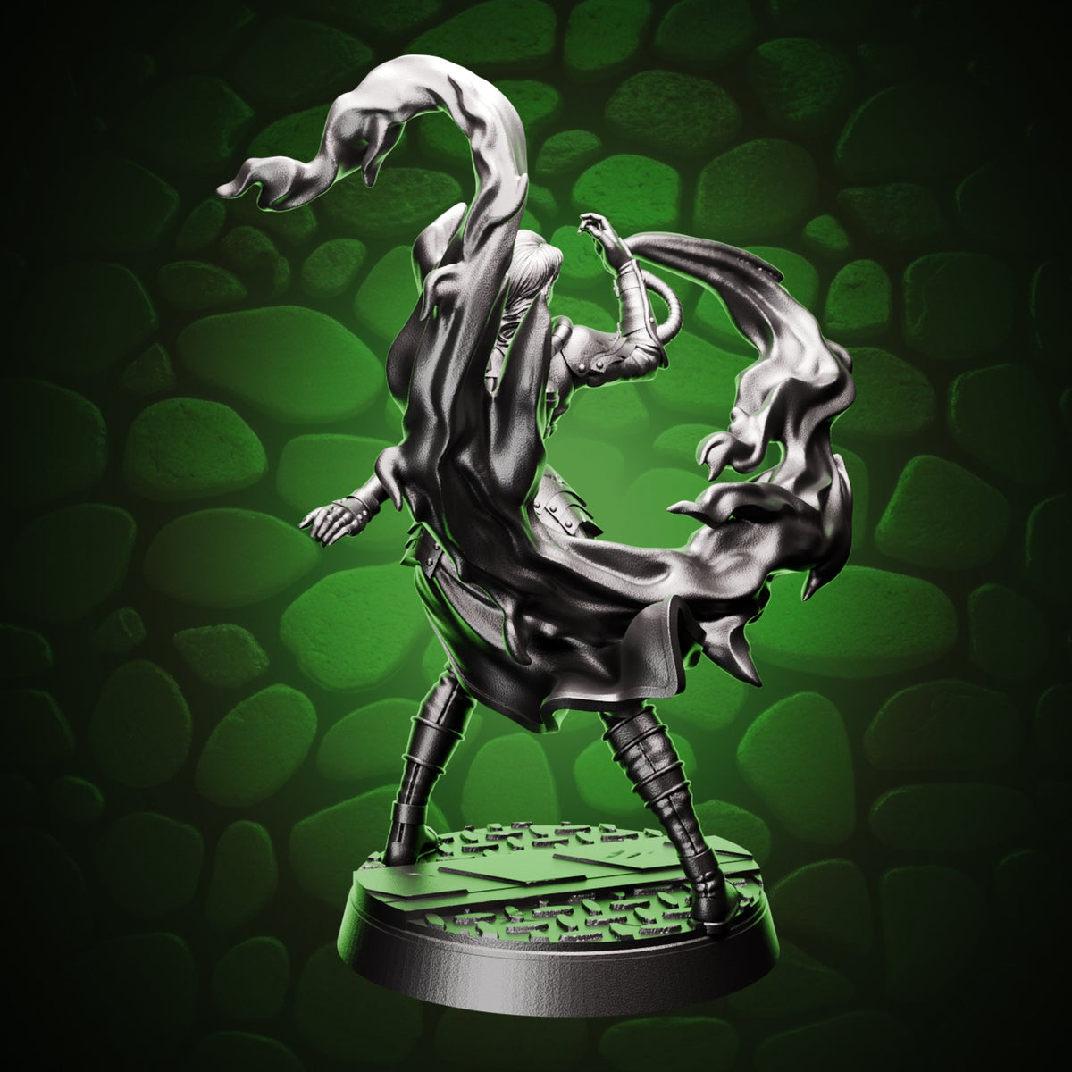 Human Sorcerer - Steampunk Spellbinder back