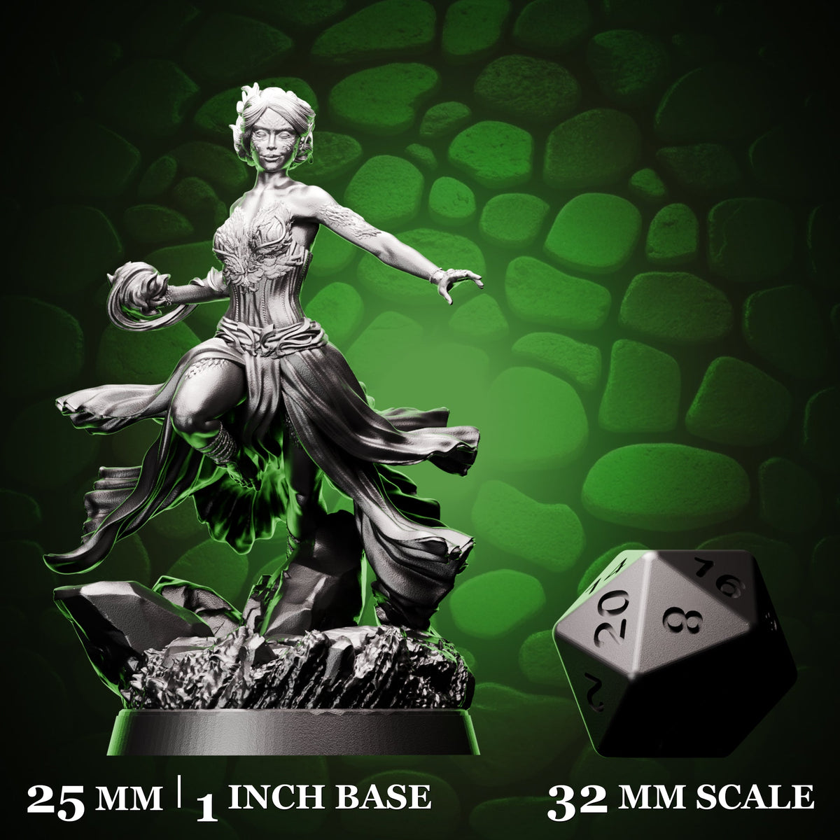 Human Sorcerer - Windweaver d20