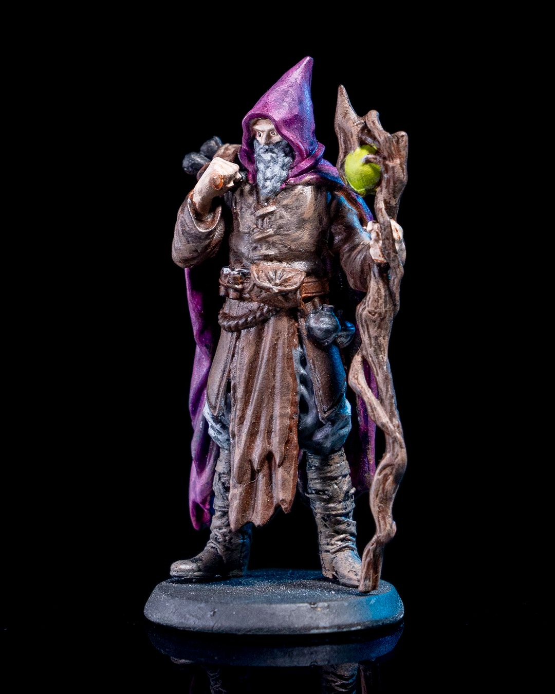 Human Wizard - Staff