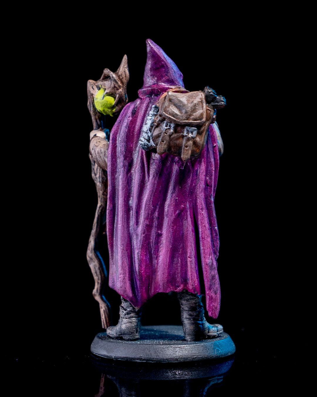 Human Wizard - Staff