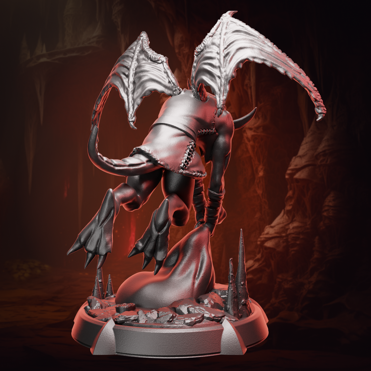 Winged Kobold Thief | Medium (1in base) | 5e