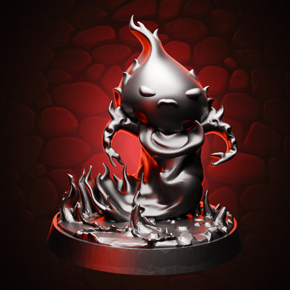 Lesser Fire Elemental front