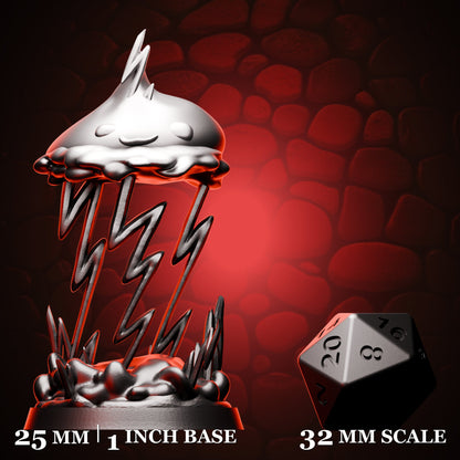 Lesser Wind Lightning Elemental d20