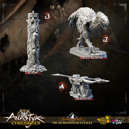 Terrain & Wild Beasts Pack: The Necromancer's Plague