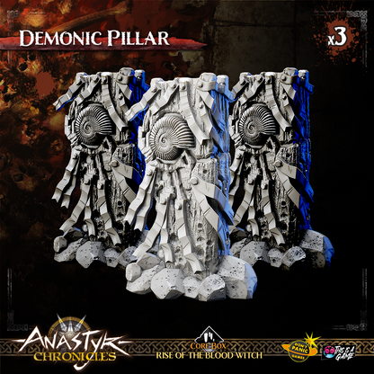Demonic Pillar - 3 Pack | Anastyr Chronicles