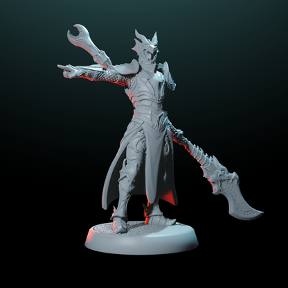 Male Human Paladin Mini - Heroic Warrior | Helios Tabletop