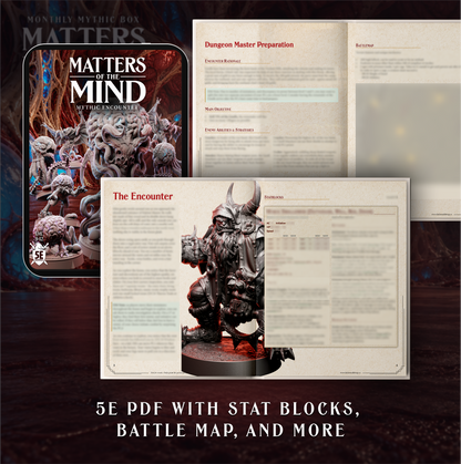 Matters of The Mind | Ready to Run 5.5e Mythic Encounter
