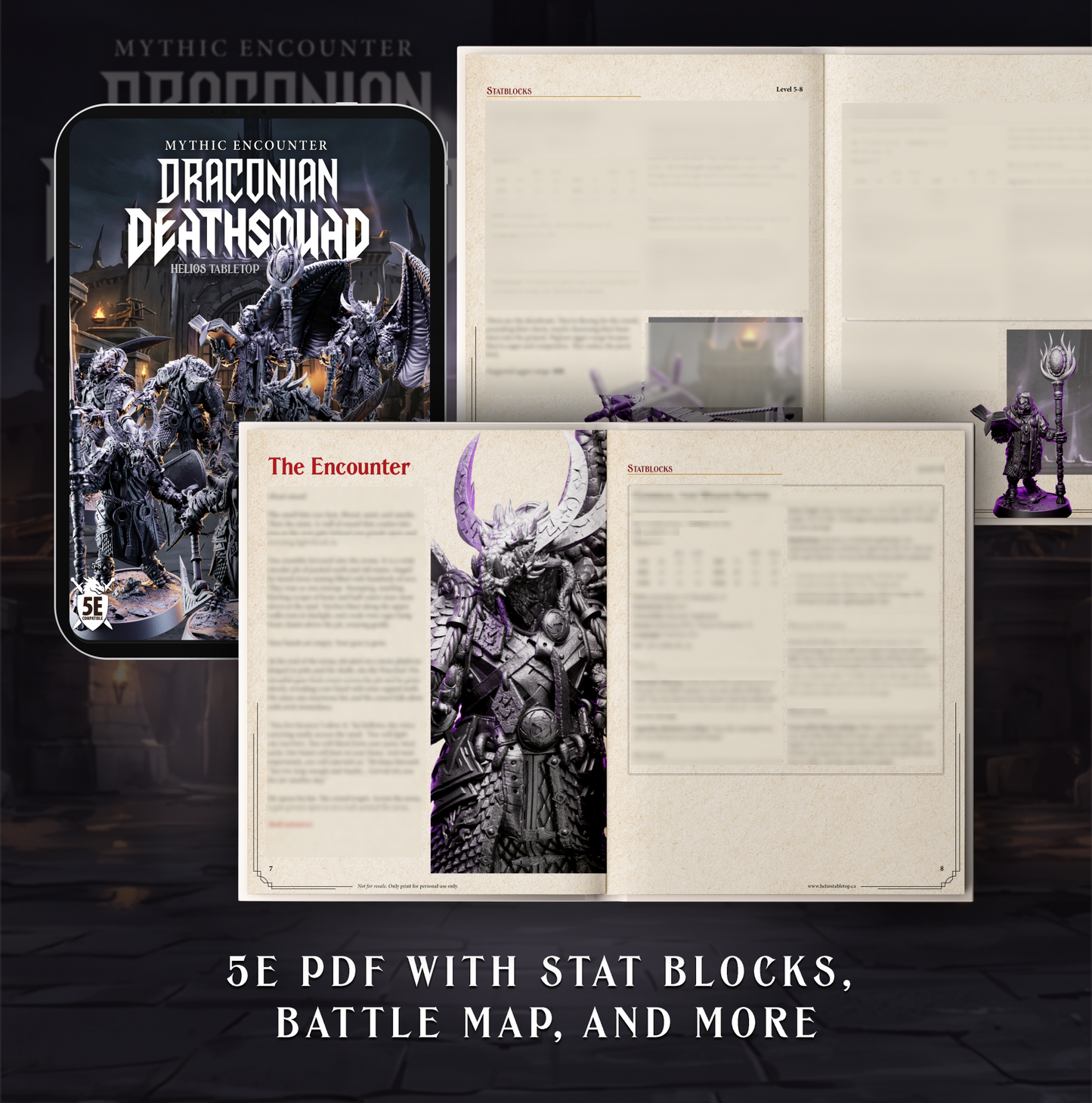 Draconian Deathsquad | 5e Ready to Run Combat Encounter