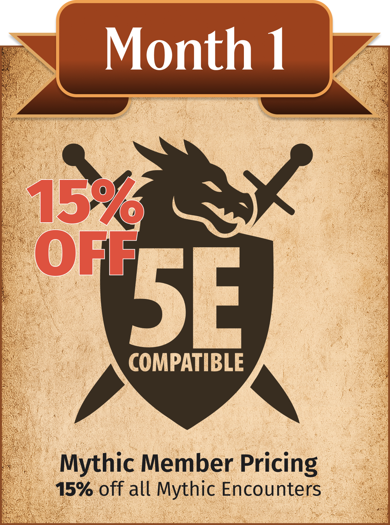 Mythic Membership | Monthly Ready to Run 5e Encounters and More for DMs