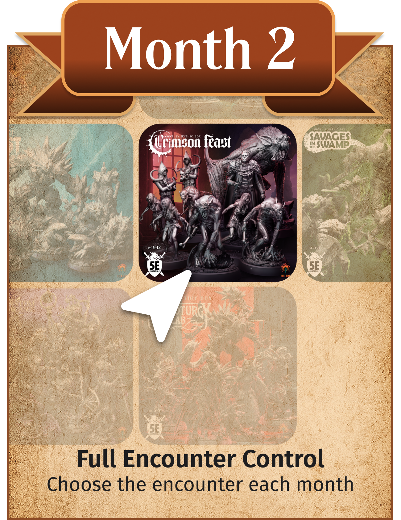 Mythic Membership | Monthly Ready to Run 5e Encounters and More for DMs