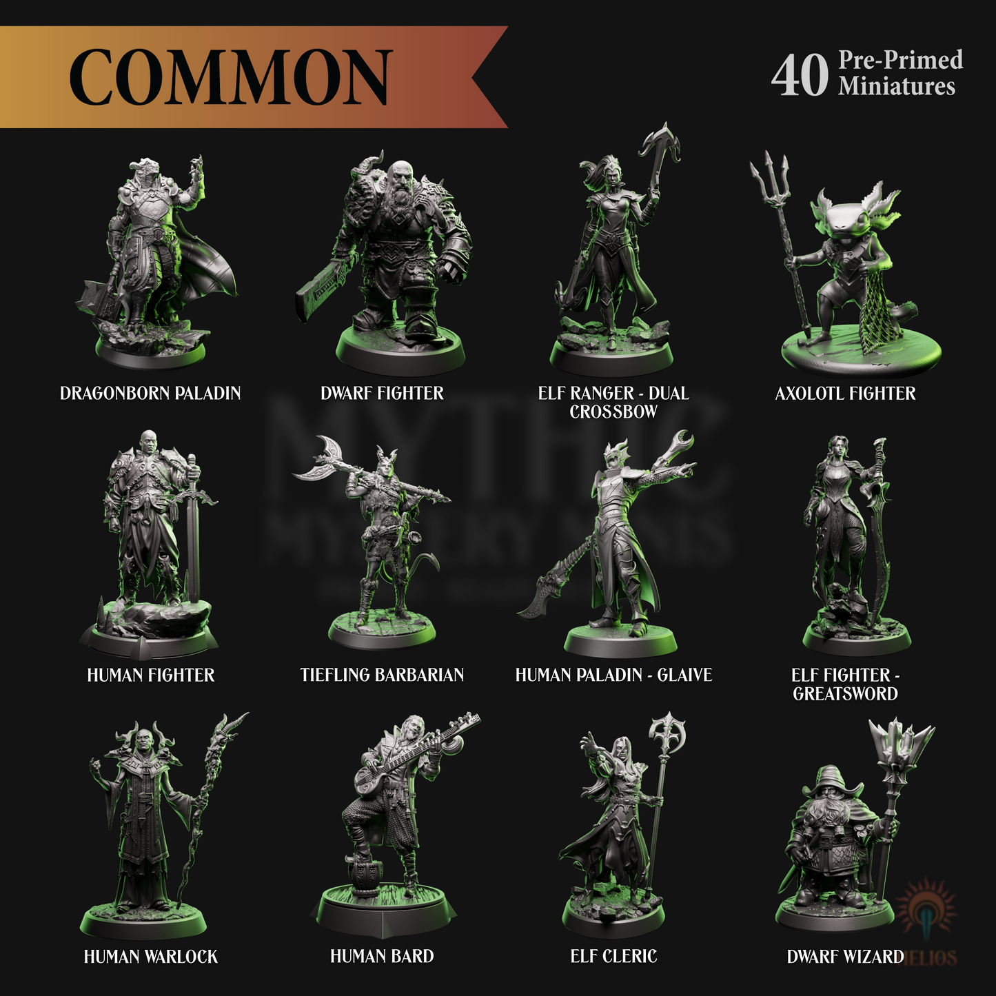 Mythic Mystery Minis - Heroes | Series 1 | 5e