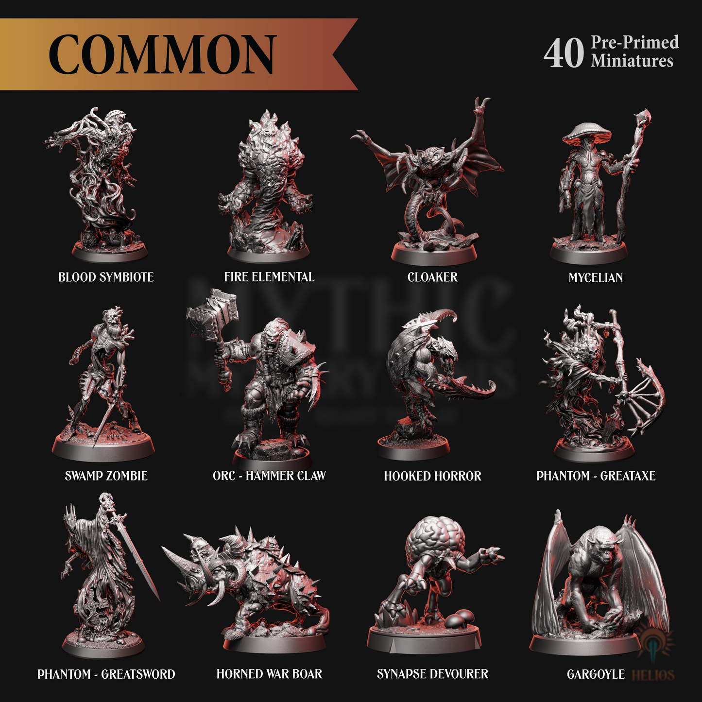 Mythic Mystery Minis - Monsters Series 1 | 5e