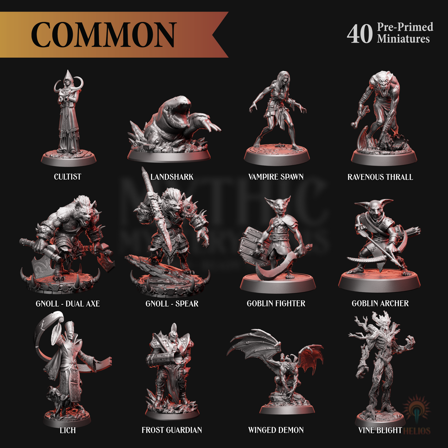 Mythic Mystery Minis - Monsters Series 1 | 5e
