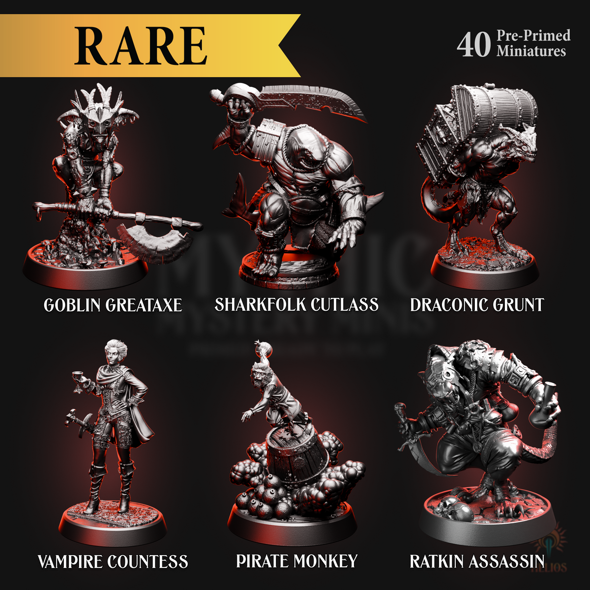 Mythic Mystery Minis - Monsters | Series 2 | 5e