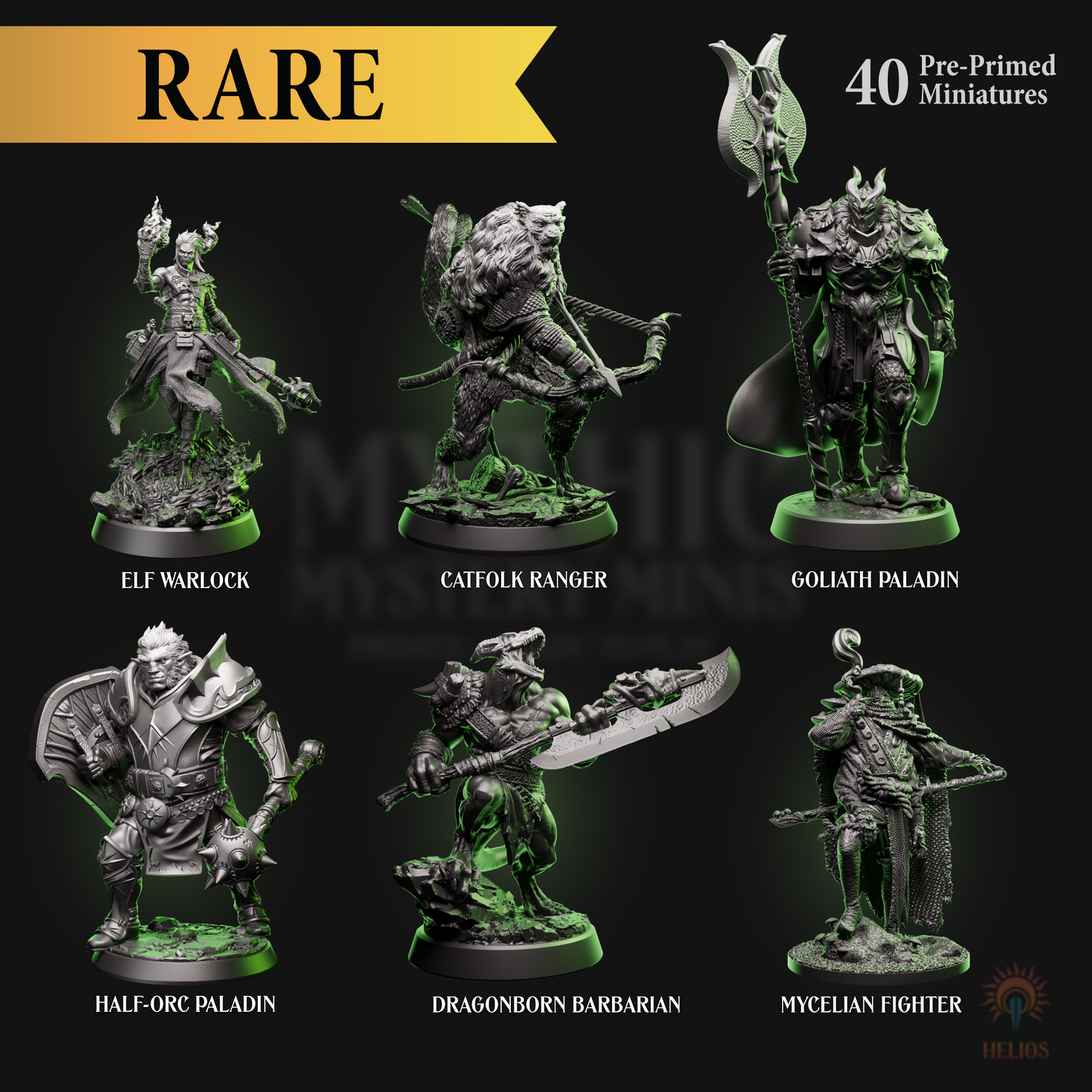 Mythic Mystery Minis - Heroes | Series 1 | 5e