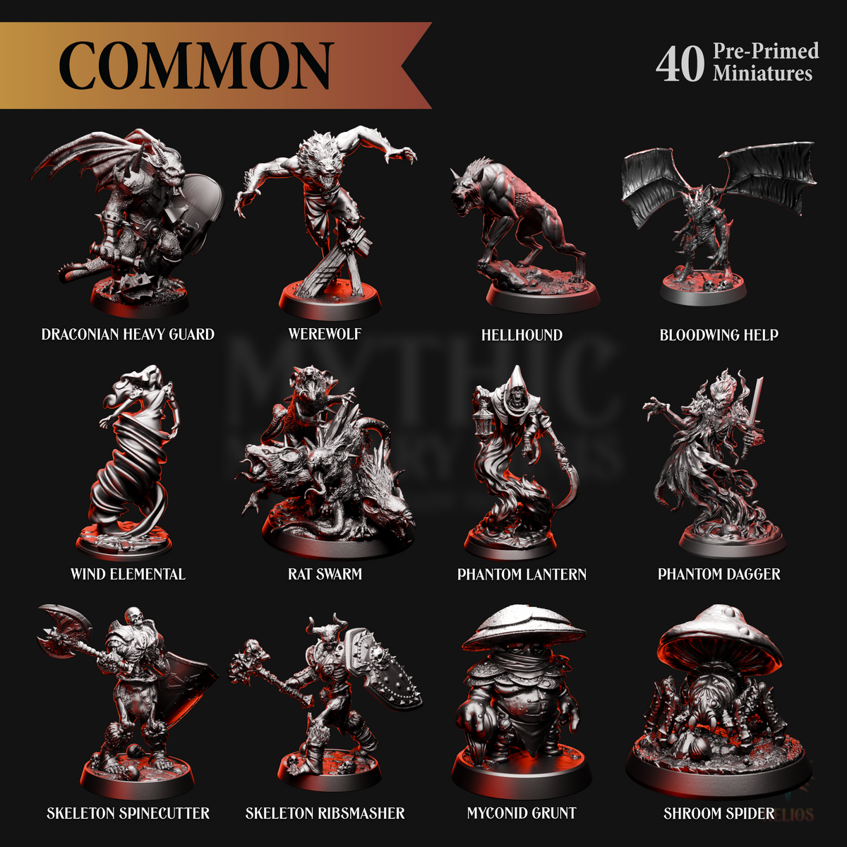 Mythic Mystery Minis - Monsters | Series 2 | 5e