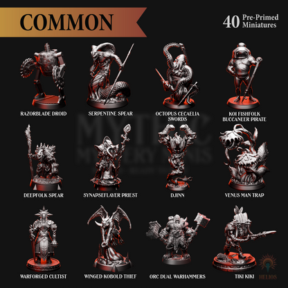 Mythic Mystery Minis - Monsters | Series 2 | 5e