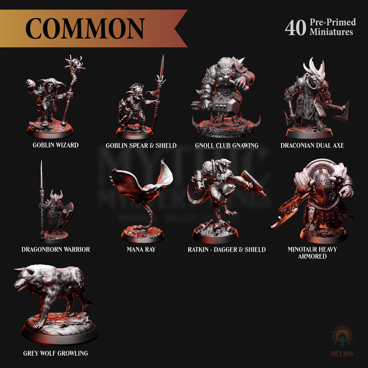 Mythic Mystery Minis - Monsters | Series 2 | 5e