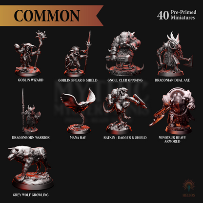 Mythic Mystery Minis - Monsters | Series 2 | 5e