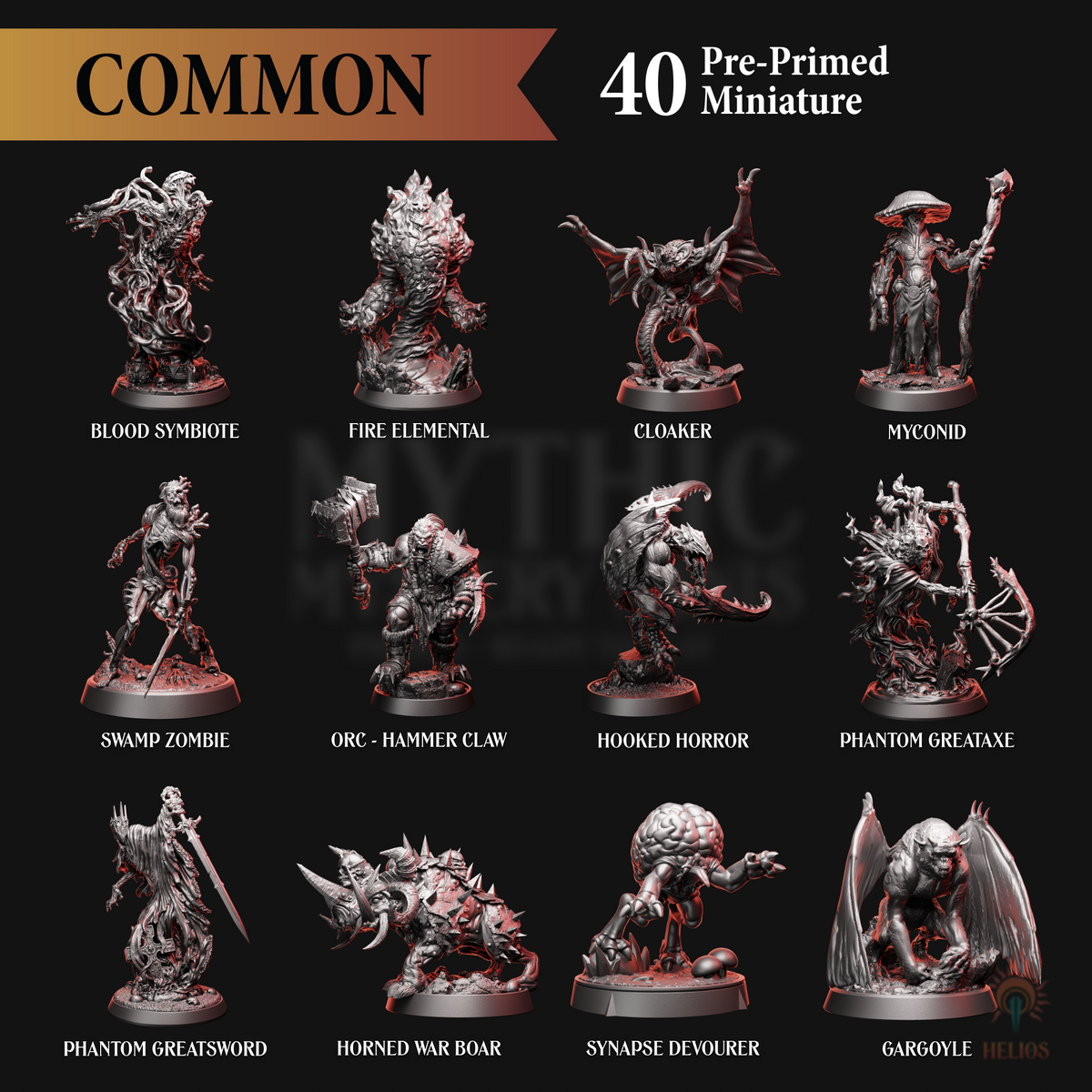 Mythic Mystery Minis - Monsters | Series 1 | 5e
