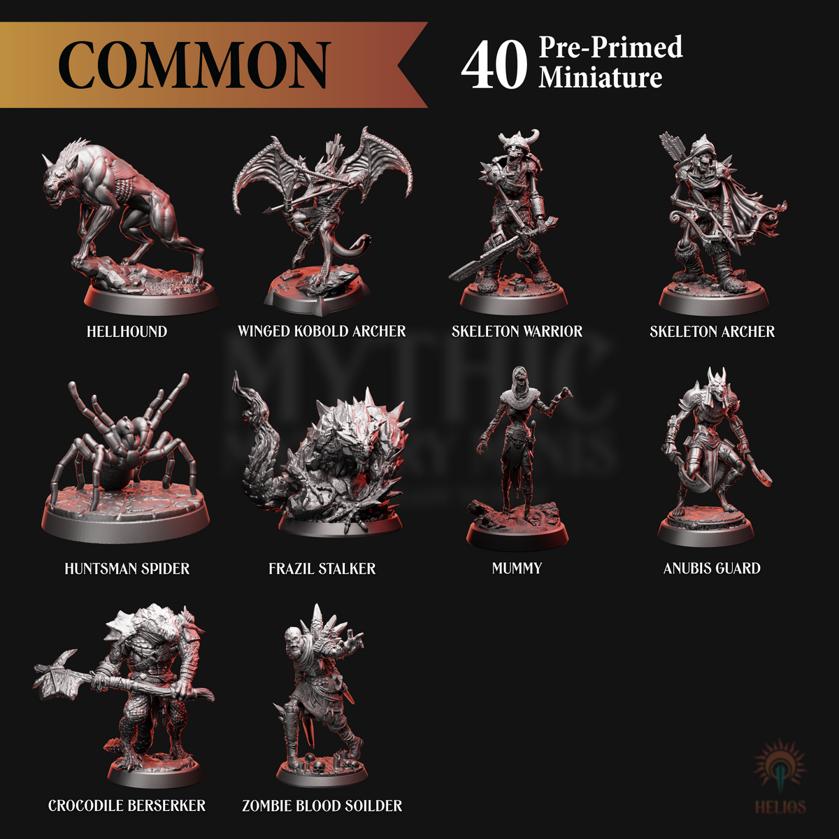 Mythic Mystery Minis - Monsters | Series 1 | 5e